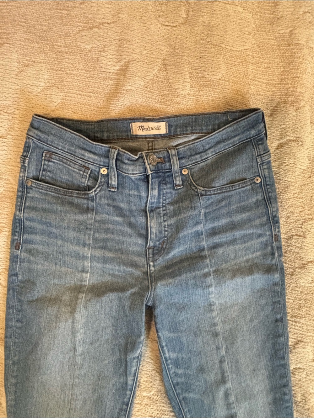 Madewell Light Blue High-Rise Women's Slim Jeans